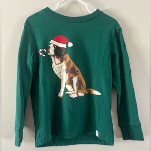 Tommy Bahama St Bernard Long Sleeve Christmas Shirt Boys XS /4